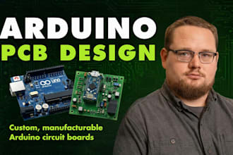 design pcb layout, arduino, esp32, stm32 pcb circuit board and schematic bom