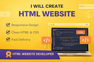 create a responsive HTML website or form