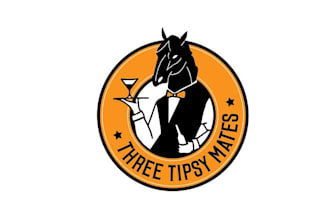 make stand out quirky logo for a vintage style horsebox bar