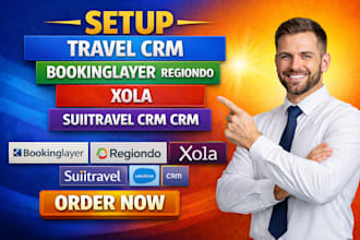 setup travel crm bookinglayer regiondo xola sutitravel crm salesforce travel crm