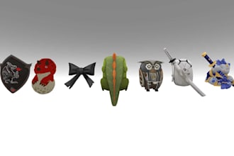 create vrchat avatar clothing, outfit, accessories, 3d model for vrc