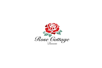 design minimalist rose cottage business logo
