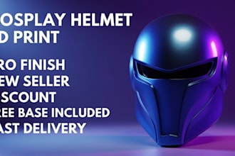 3d print and pro finish wearable cosplay helmets armor props with sanding primin