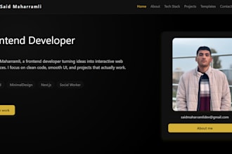 create website that fits your taste