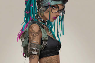 design an cyberpunk sci fi futuristic city for you