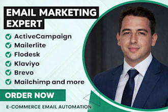 be mailerlite brevo mailchimp klaviyo beehiv, ecommerce email automation expert