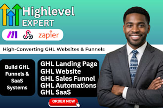 build ghl landing page, ghl sales funnel, gohighlevel website, ghl automation