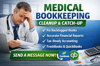 do medical practice clean up catch up bookkeeping for busy doctors freshbooks