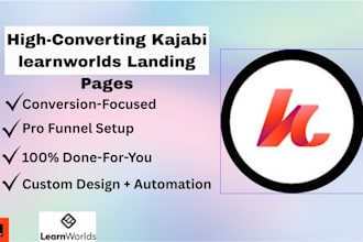setup kajabi learnworlds build online course elearning website on learnworlds