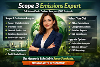calculate scope 3 emissions with carbon analysis