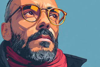 do a vector portrait for you