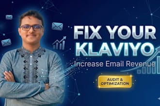 audit and optimize your klaviyo email marketing for shopify revenue growth