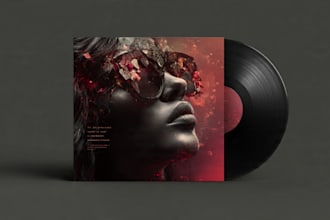 design sophisticated album cover artwork