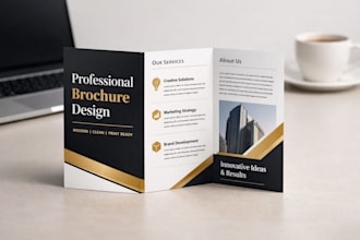 brochure design, product booklet, and catalog design
