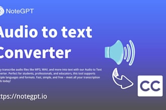 transcribe audio or video to text fast accurately