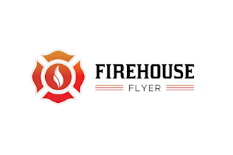 create custom firefighter badge and rescue logo