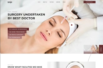do cosmetic and plastic surgery website design