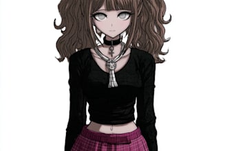 make a danganronpa inspired characters for you