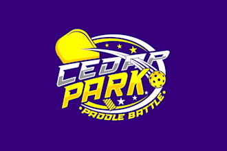 create awesome and gorgeous pickleball  logo design