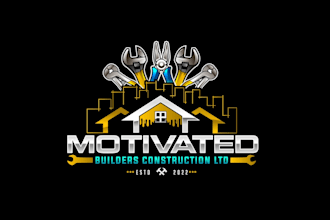 create wonderful excellent renovation and painting logo design