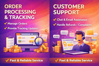 manage your order processing and tracking