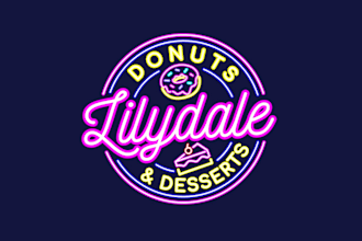 create exclusive and marvelous donut logo design