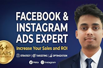 be your facebook and instagram ads expert