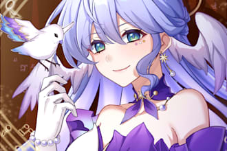 draw fanart and original characters