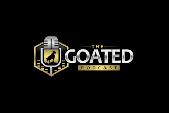 create attractive  imagination podcast and goat logo design