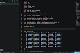 do python projects, automation, and debugging