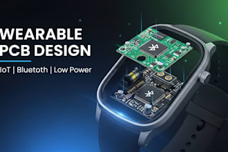 design wearable device pcb for iot, bluetooth, and low power electronics