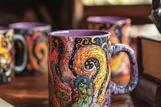 draw a mug or coffee mug design