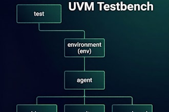 do rtl verification, uvm testbench , functional coverage for asic and fpga