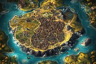 create custom medieval maps for your next fantasy novel