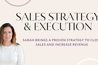 create a sales strategy for revenue growth