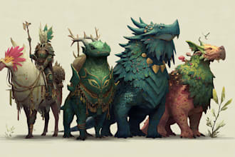design a creature, a monster or a fantasy beast for you