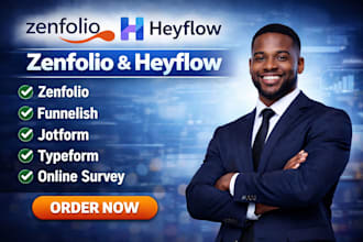 build heyflow funnel and integrate it with your zenfolio photography website