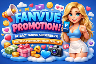 fanvue promotion attract fanvue subscribers onlyfans promotion fanvue chatter