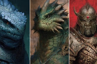 draw your fantasy creature, monster, or character