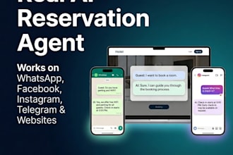 build an ai hotel reservation system to automate bookings