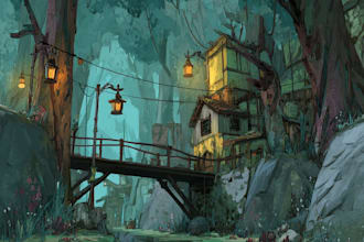 create breathtaking environmental concept art