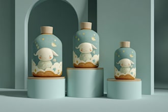 create label design, supplement label, product label