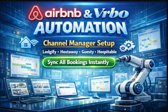 manage airbnb vrbo bookingcom with lodgify hostaway guesty channel manager