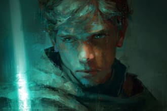 custom star wars character art fun unique illustrations