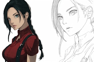 do an anime or comic character
