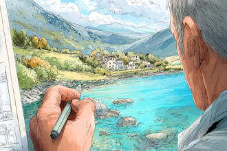 draw comic book illustration with comic book illustrator