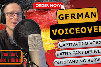 professional german podcast intro and outro in no time