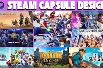 design steam capsule art game steam page steam store steam new capsule art image