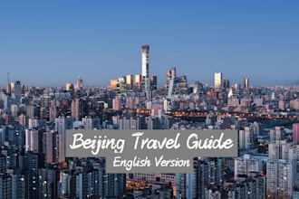 offer a ready to use beijing travel route with english guide maps and tips