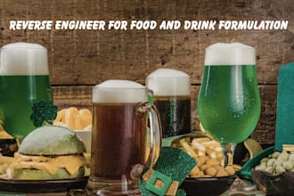 do reverse engineer for food and drink formulation